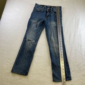 Cat & Jack Straight Stretch Blue Jeans Size 8